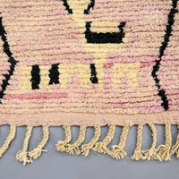 Vintage Runner Moroccan Rug 2.7 x 12.4 feet / 82 x 378 cm - Ettilux Home